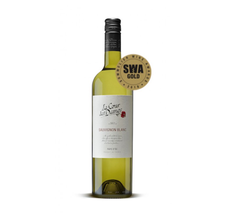 La Cour des Dames 2023 Sauvignon - Pays d'Oc - Gold Medal